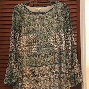 MS Boho Print Dress
